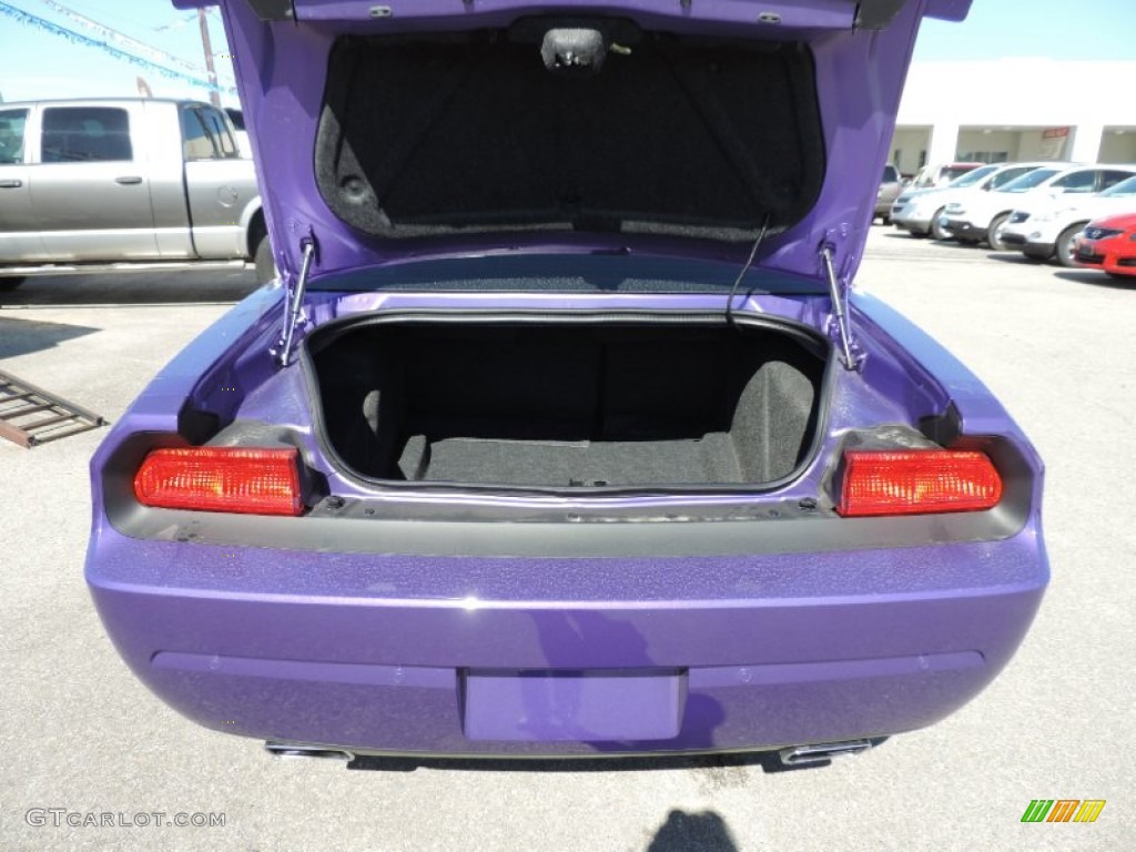 2013 Challenger R/T Plus - Plum Crazy Pearl / Dark Slate Gray photo #4