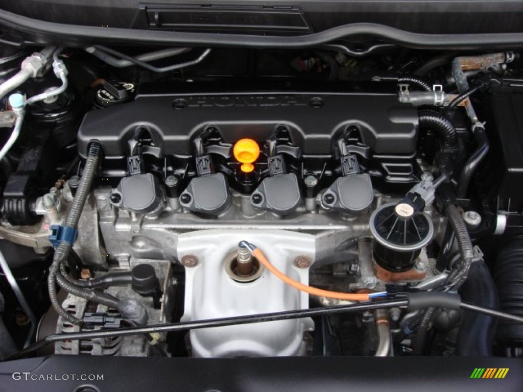 2010 Civic EX Sedan - Crystal Black Pearl / Gray photo #26