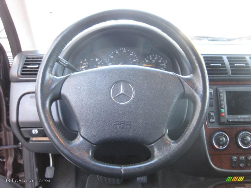 2005 ML 350 4Matic - Black / Charcoal photo #10