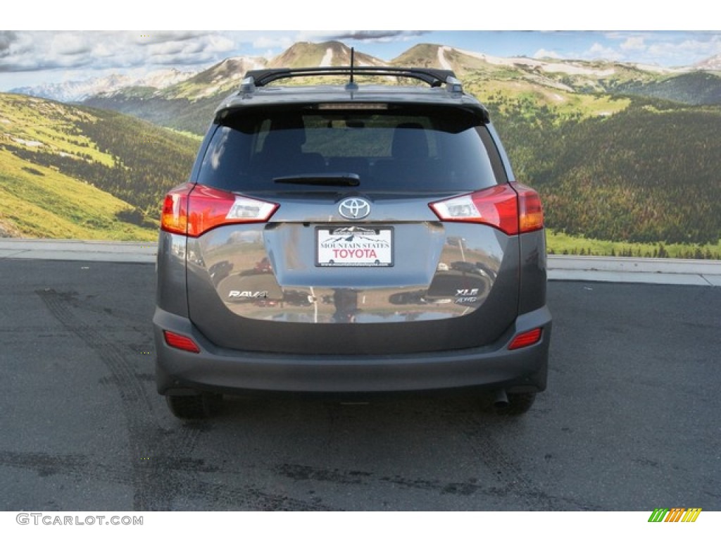2013 RAV4 XLE AWD - Magnetic Gray Metallic / Ash photo #4