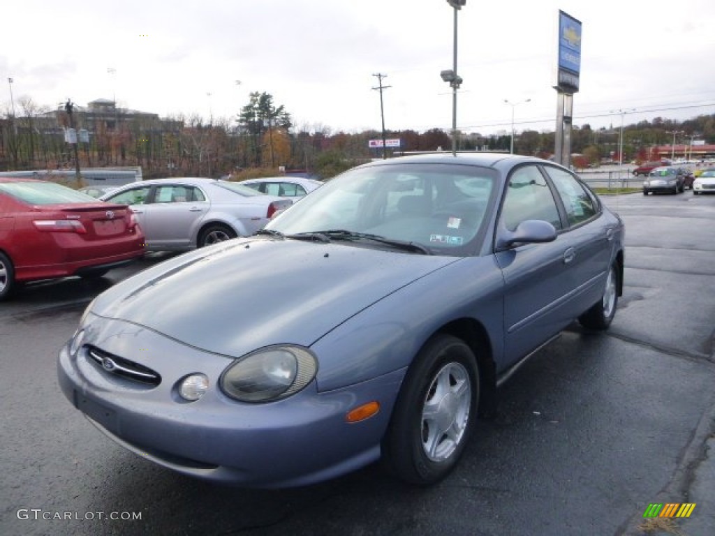 Graphite Blue Metallic 1999 Ford Taurus SE Exterior Photo #87704624