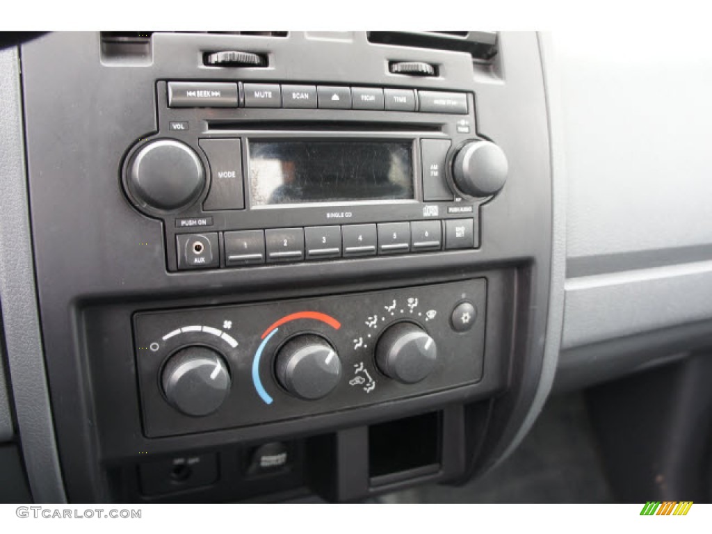 2007 Dakota ST Club Cab - Electric Blue Pearl / Medium Slate Gray photo #12