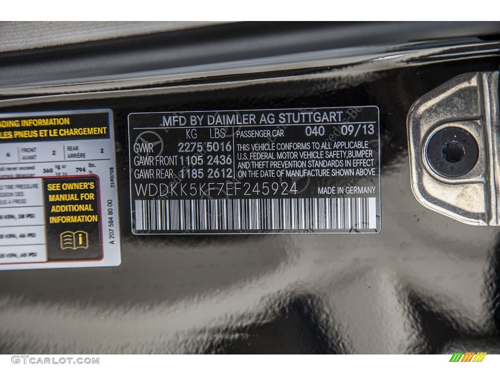 2014 E 350 Cabriolet - Black / Silk Beige/Espresso Brown photo #7