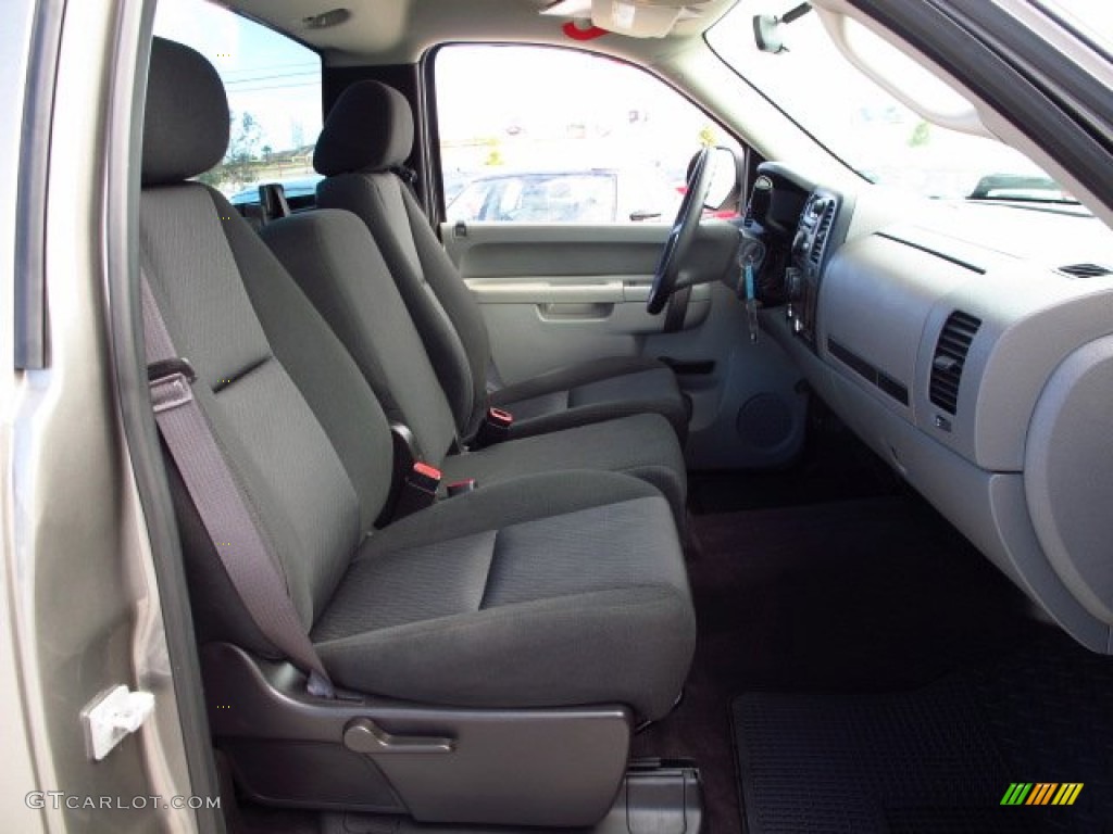 2013 Silverado 1500 LS Regular Cab - Graystone Metallic / Ebony photo #15