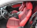 Red Leather/Red Cloth Interior Photo for 2013 Hyundai Genesis Coupe #87706061