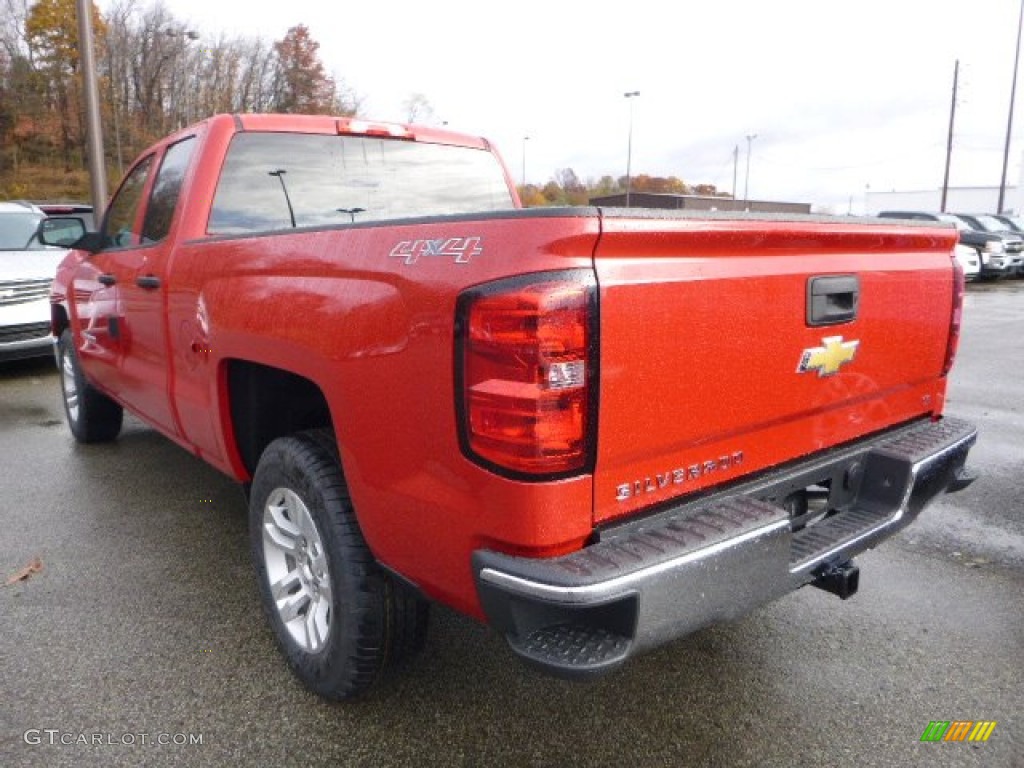 2014 Silverado 1500 LT Double Cab 4x4 - Victory Red / Jet Black photo #3