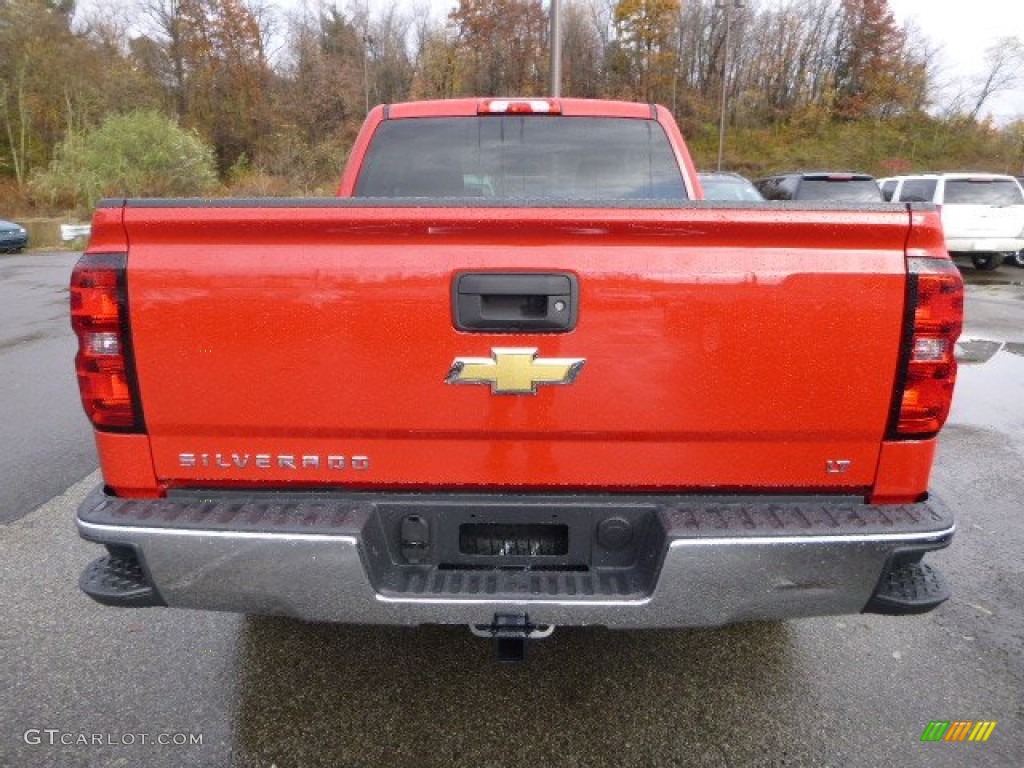 2014 Silverado 1500 LT Double Cab 4x4 - Victory Red / Jet Black photo #4