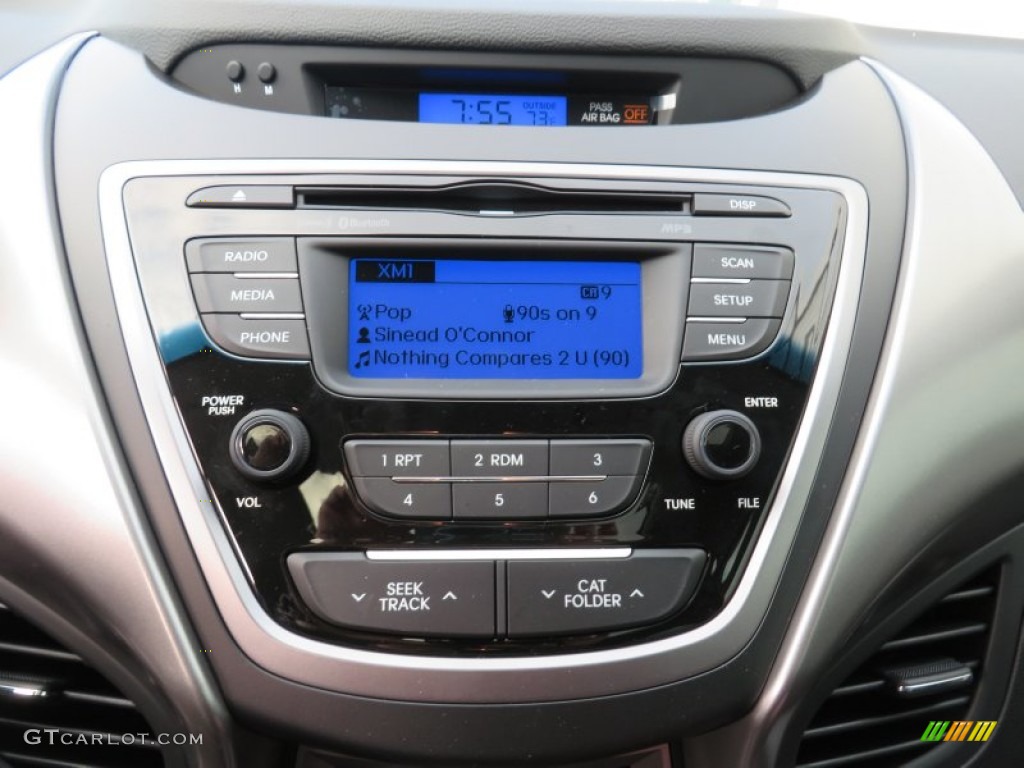 2013 Elantra Limited - Red / Black photo #30