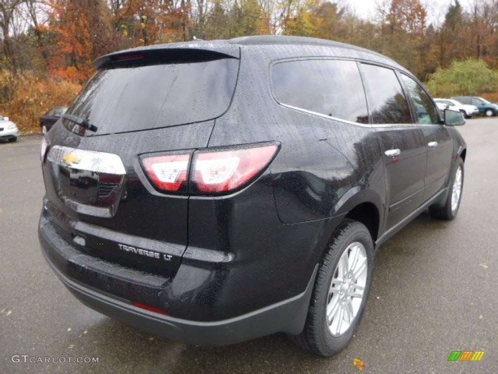 Black Granite Metallic 2014 Chevrolet Traverse LT AWD Exterior Photo #87708164