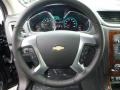 Ebony 2014 Chevrolet Traverse LT AWD Steering Wheel