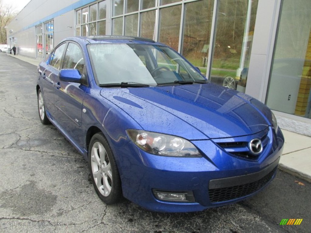 Aurora Blue Mica 2008 Mazda MAZDA3 s Touring Sedan Exterior Photo #87708740