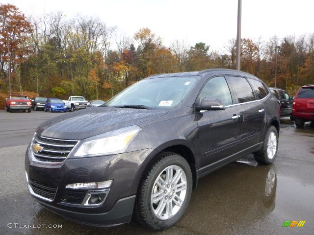 Tungsten Metallic 2014 Chevrolet Traverse LT AWD Exterior Photo #87708777
