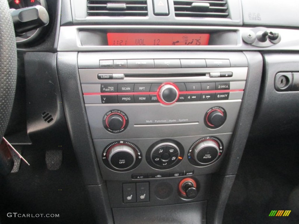 2008 Mazda MAZDA3 s Touring Sedan Controls Photos