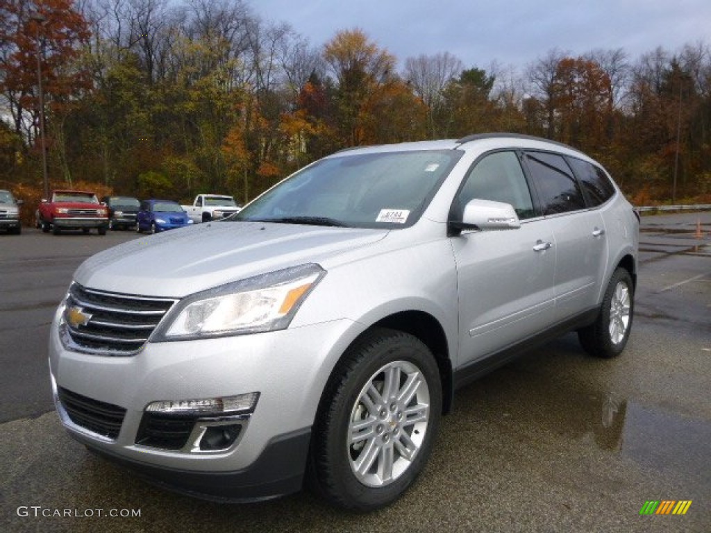 Silver Ice Metallic 2014 Chevrolet Traverse LT Exterior Photo #87709022