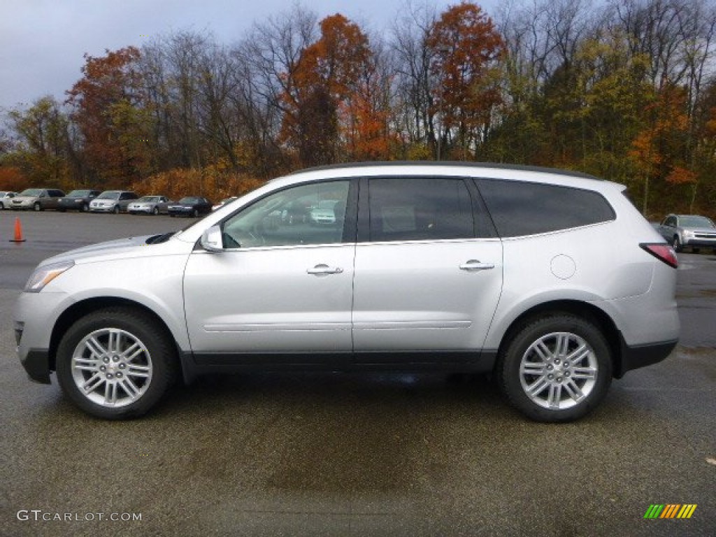 Silver Ice Metallic 2014 Chevrolet Traverse LT Exterior Photo #87709034