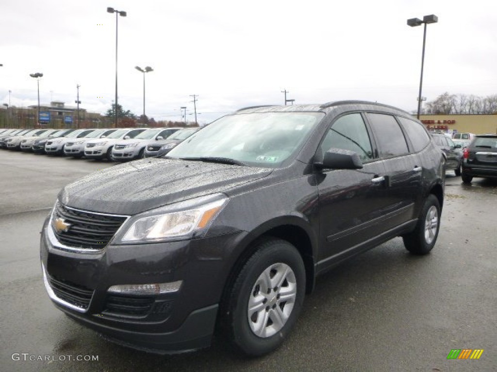 2014 Traverse LS - Tungsten Metallic / Dark Titanium/Light Titanium photo #1