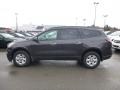 2014 Tungsten Metallic Chevrolet Traverse LS  photo #2