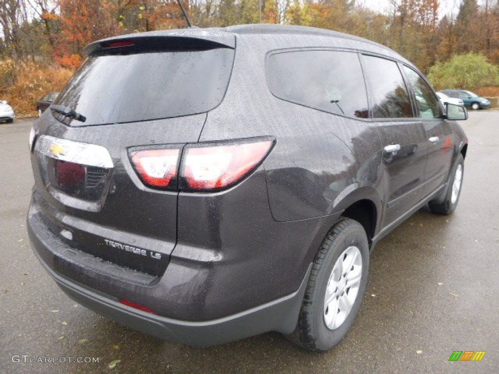 2014 Traverse LS - Tungsten Metallic / Dark Titanium/Light Titanium photo #5