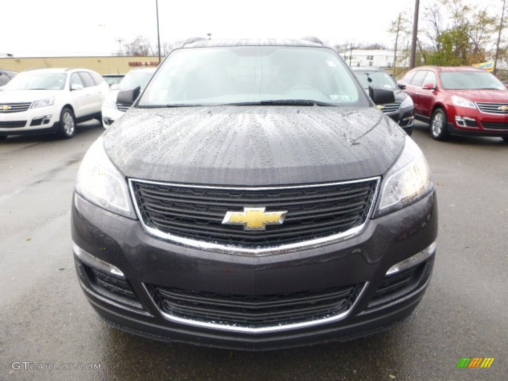 2014 Traverse LS - Tungsten Metallic / Dark Titanium/Light Titanium photo #8
