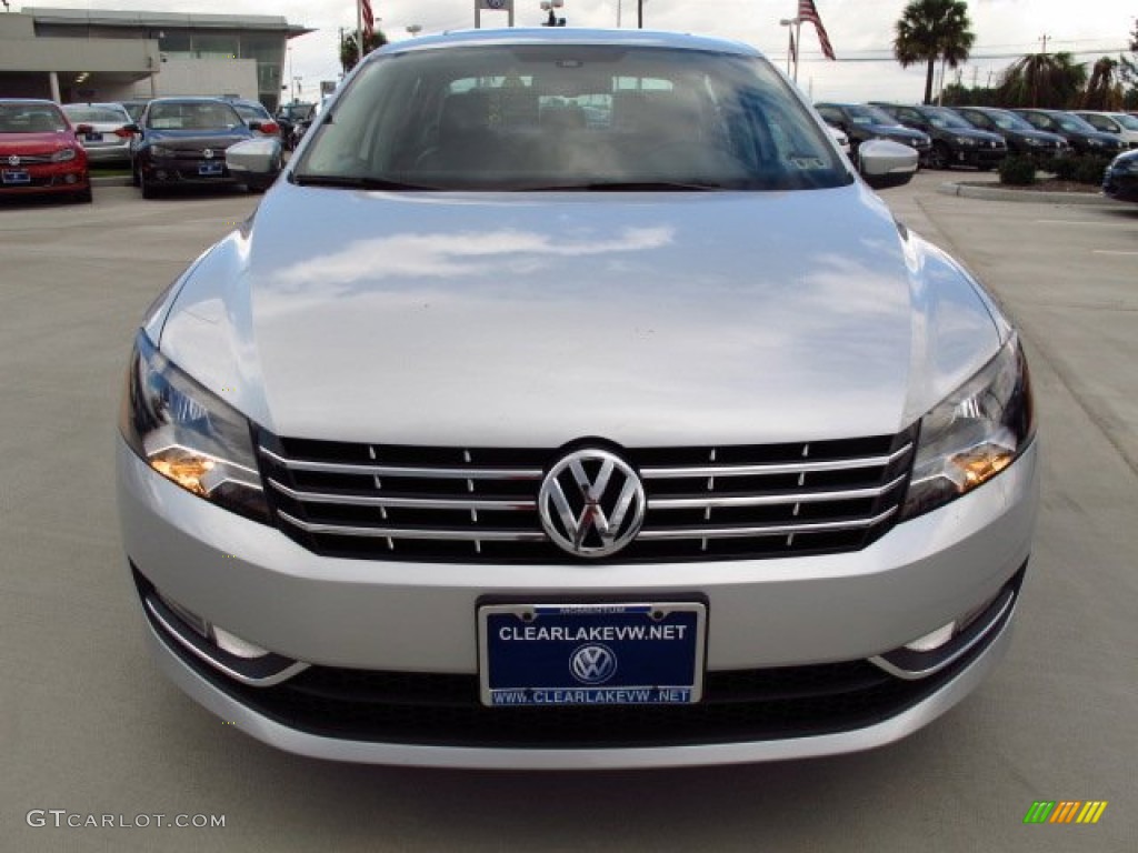 2014 Passat TDI SEL Premium - Reflex Silver Metallic / Titan Black photo #2