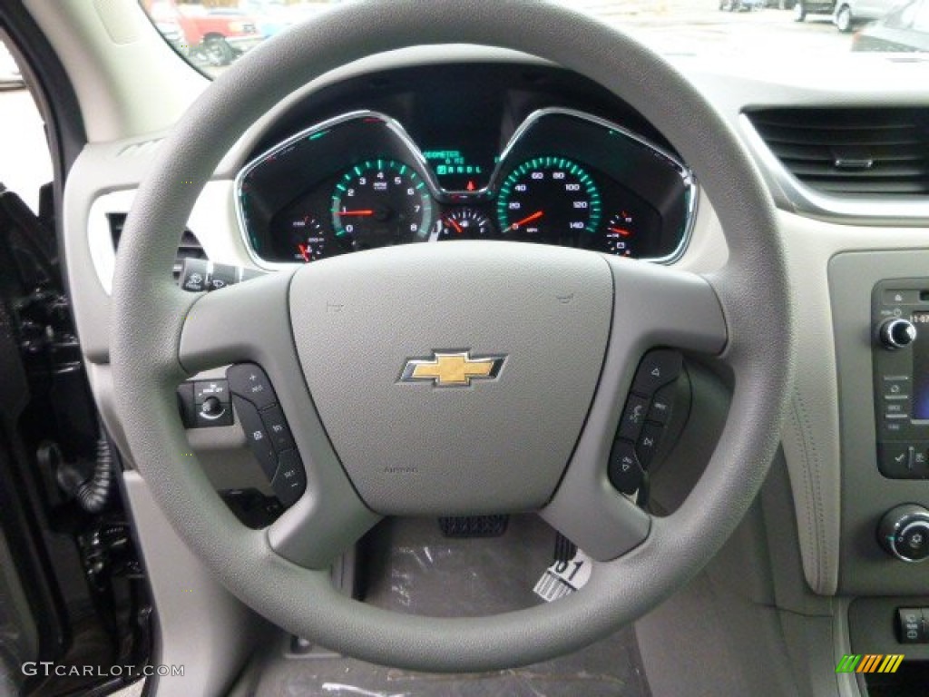 2014 Traverse LS - Tungsten Metallic / Dark Titanium/Light Titanium photo #16