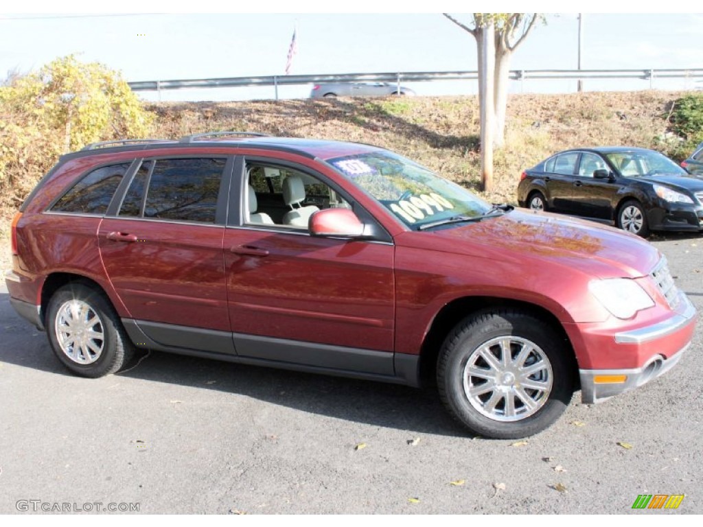 Cognac Crystal Pearl 2007 Chrysler Pacifica Touring AWD Exterior Photo #87709667
