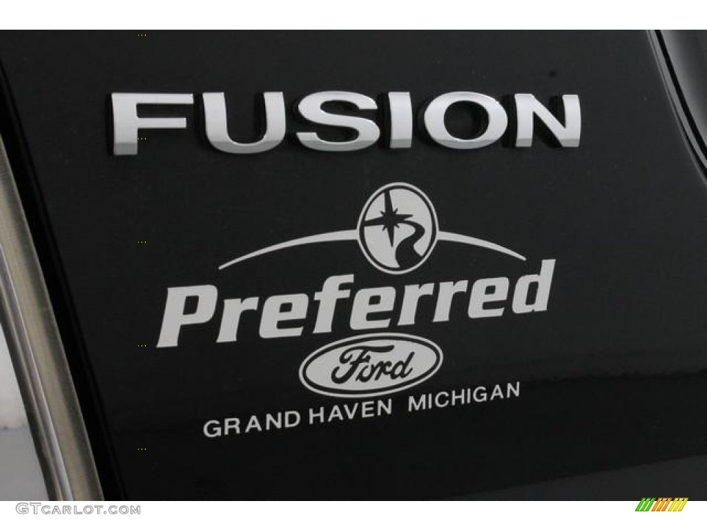 2007 Fusion SE V6 AWD - Black / Charcoal Black photo #11