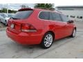 2011 Tornado Red Volkswagen Jetta TDI SportWagen  photo #5