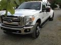 2011 Oxford White Ford F350 Super Duty XLT Crew Cab 4x4 Dually  photo #3