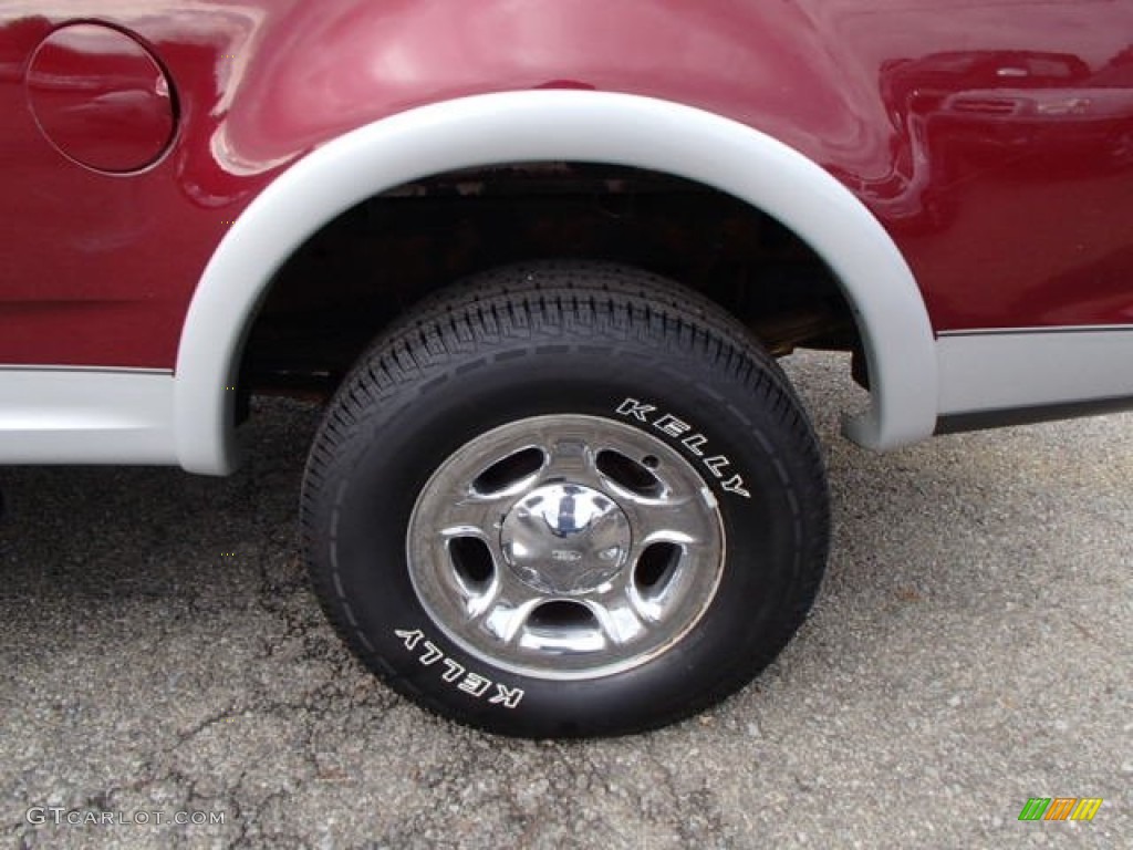 2003 F150 XLT SuperCrew 4x4 - Toreador Red Metallic / Medium Graphite Grey photo #7