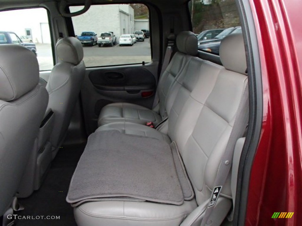 2003 F150 XLT SuperCrew 4x4 - Toreador Red Metallic / Medium Graphite Grey photo #9