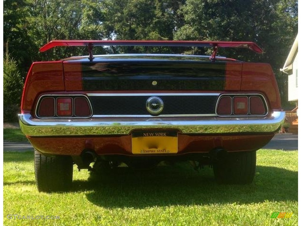 1973 Mustang Mach 1 Fastback - Custom Candy Apple Red / Black photo #25