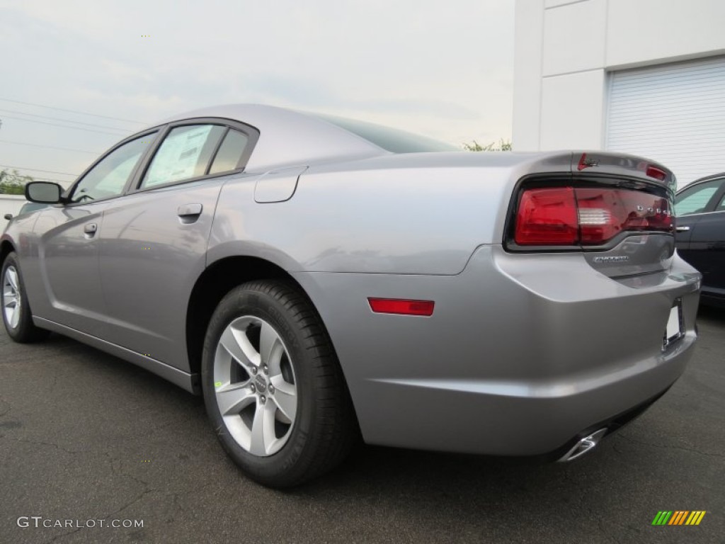 2013 Charger SE - Billet Silver / Black photo #2