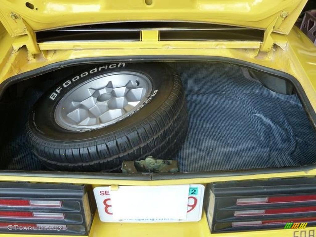 1976 Pontiac Firebird Formula 400 Trunk Photos