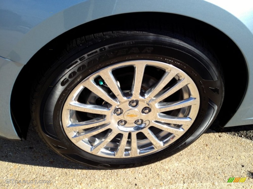 2012 Cruze Eco - Ice Blue Metallic / Medium Titanium photo #3