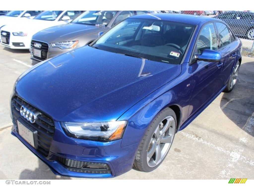 Scuba Blue Metallic 2014 Audi A4 2.0T quattro Sedan Exterior Photo #87716634