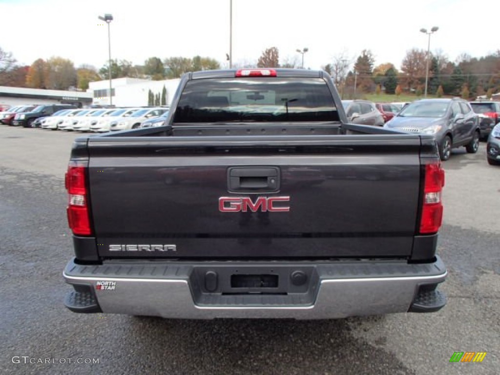 2014 Sierra 1500 Double Cab 4x4 - Iridium Metallic / Jet Black/Dark Ash photo #6