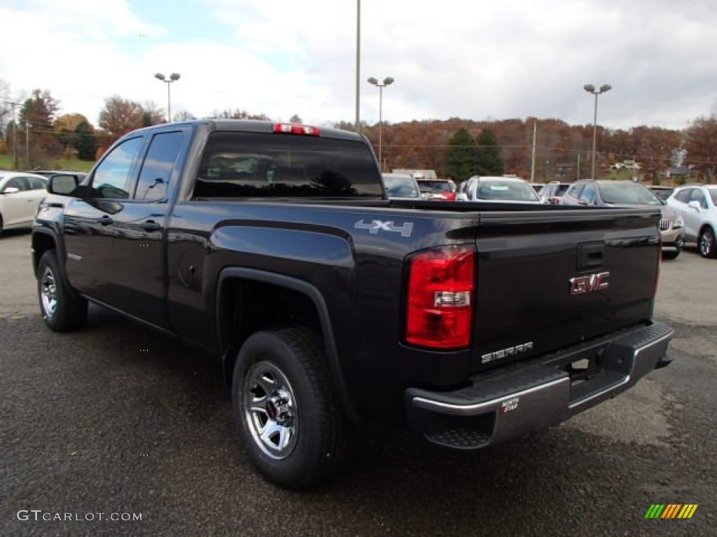 2014 Sierra 1500 Double Cab 4x4 - Iridium Metallic / Jet Black/Dark Ash photo #7