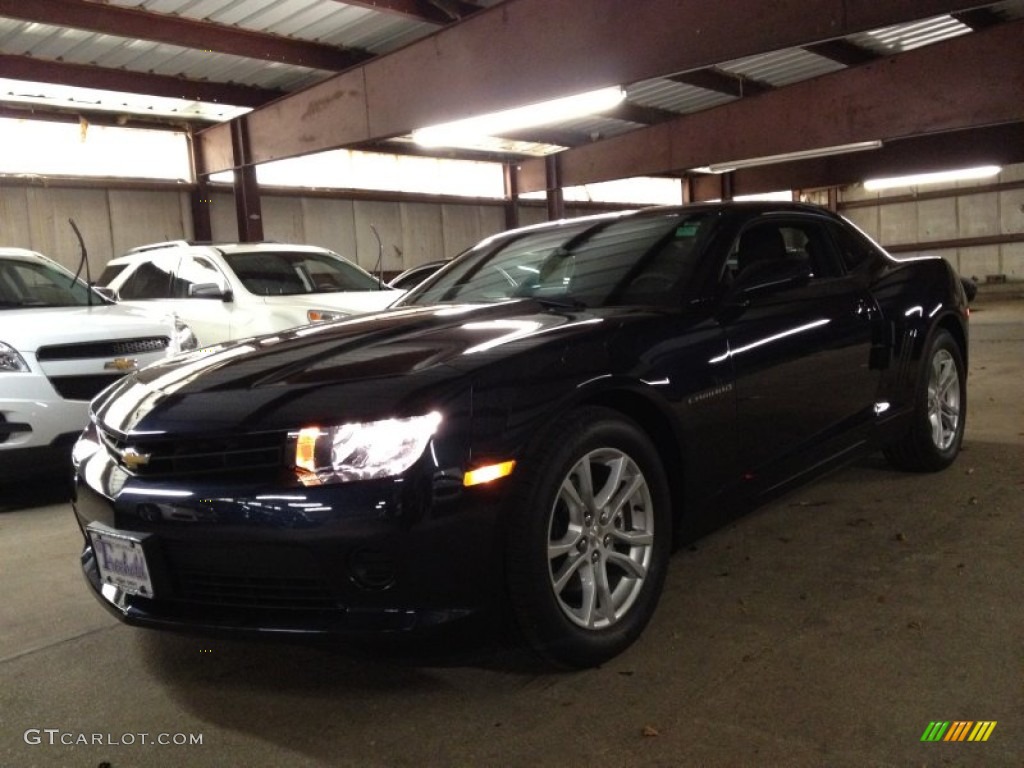 2014 Camaro LS Coupe - Blue Ray Metallic / Black photo #1