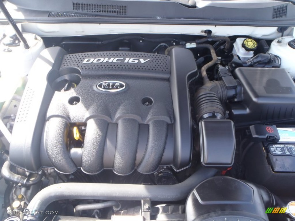 2007 Optima EX - Clear White / Gray photo #9