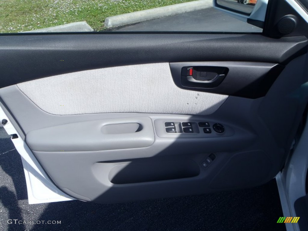 2007 Optima EX - Clear White / Gray photo #10