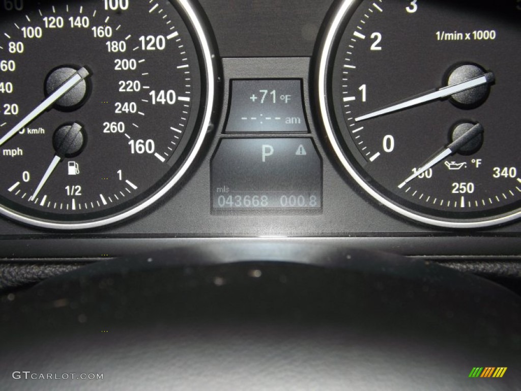 2008 3 Series 335i Sedan - Sparkling Graphite Metallic / Black photo #19