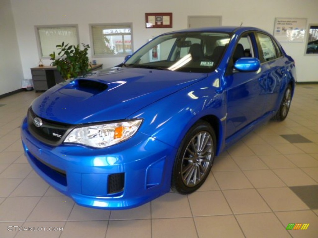 WR Blue Pearl 2014 Subaru Impreza WRX 4 Door Exterior Photo #87718572