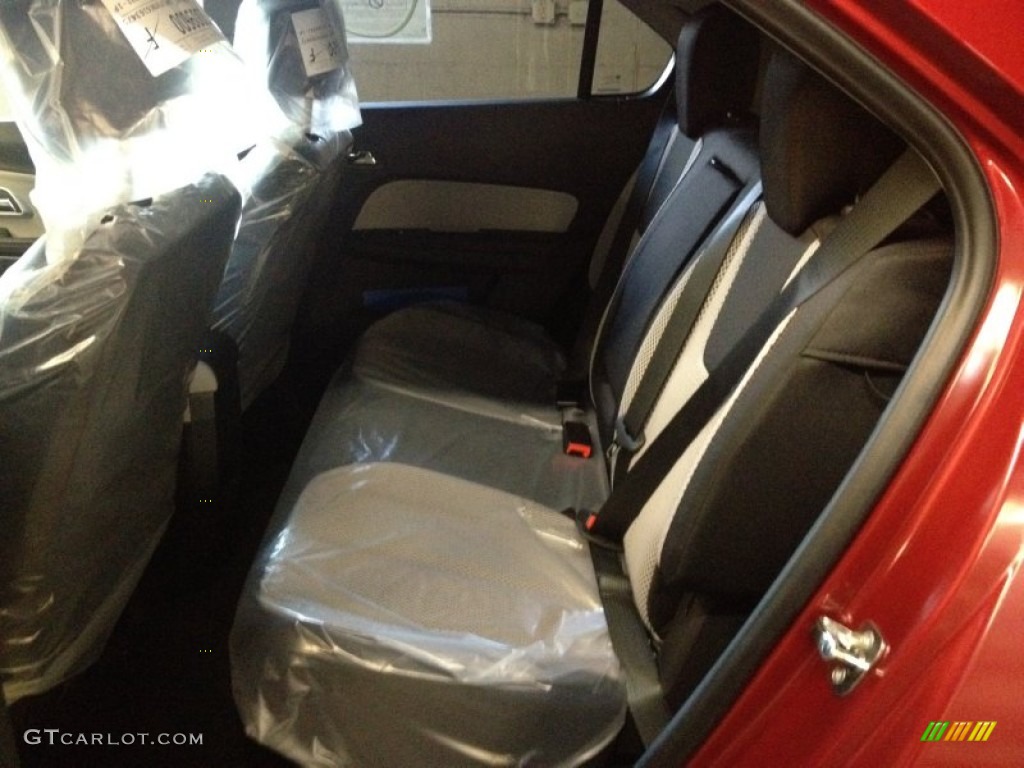 2014 Equinox LT AWD - Crystal Red Tintcoat / Light Titanium/Jet Black photo #6