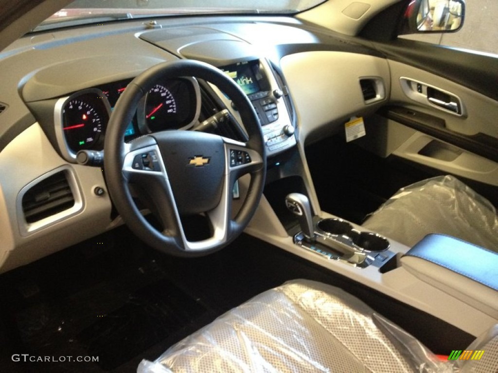 2014 Equinox LT AWD - Crystal Red Tintcoat / Light Titanium/Jet Black photo #7