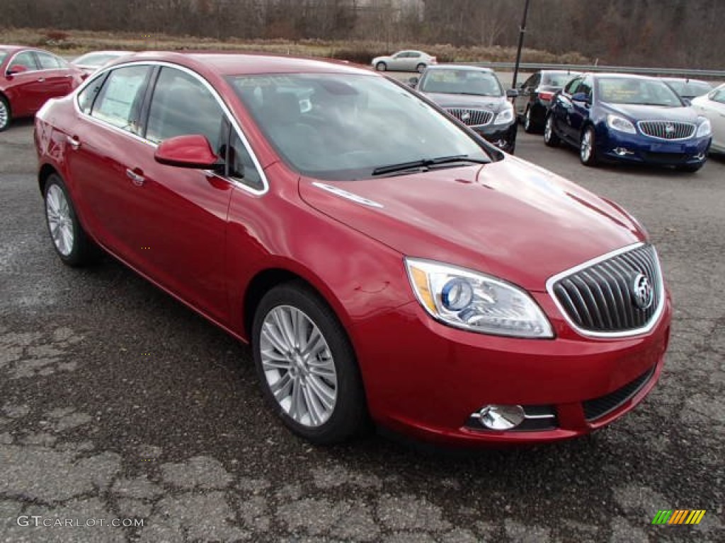 Crystal Red Tintcoat 2014 Buick Verano Standard Verano Model Exterior Photo #87719163