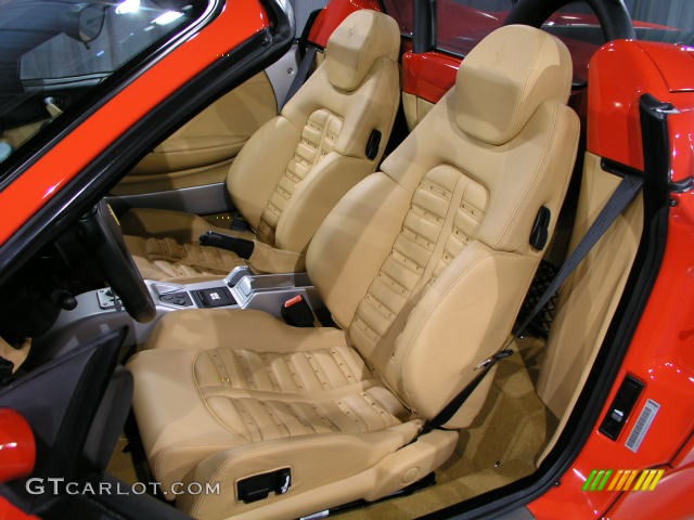 Beige Interior 2005 Ferrari 360 Spider F1 Photo #87721