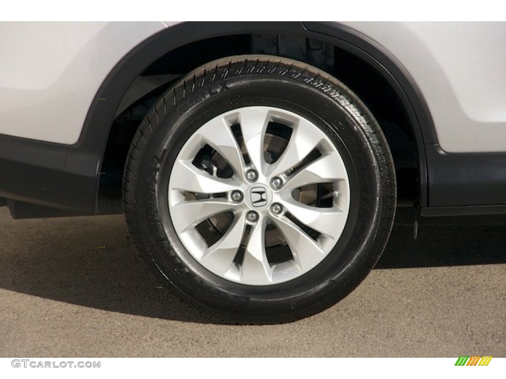 2012 CR-V EX-L - Alabaster Silver Metallic / Black photo #32