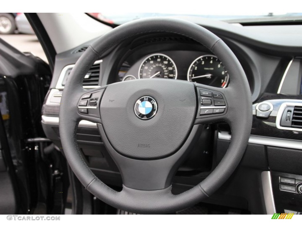 2013 BMW 5 Series 535i xDrive Gran Turismo Steering Wheel Photos