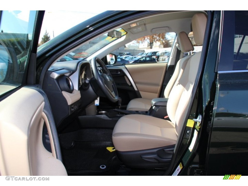 2013 RAV4 LE - Spruce Green Mica / Beige photo #7